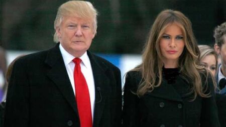 زبان بدن Melania و دونالد ترامپ