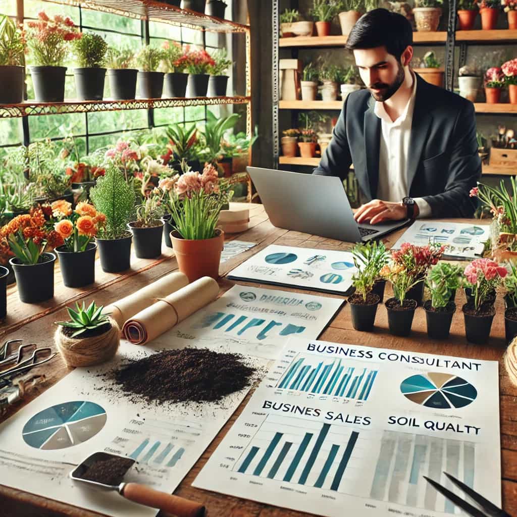 نقش حیاتی مشاور کسب و کار و متخصص گل و گیاه