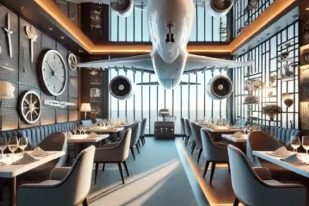 هزینه راه‌اندازی یک رستوران با تم هواپیما