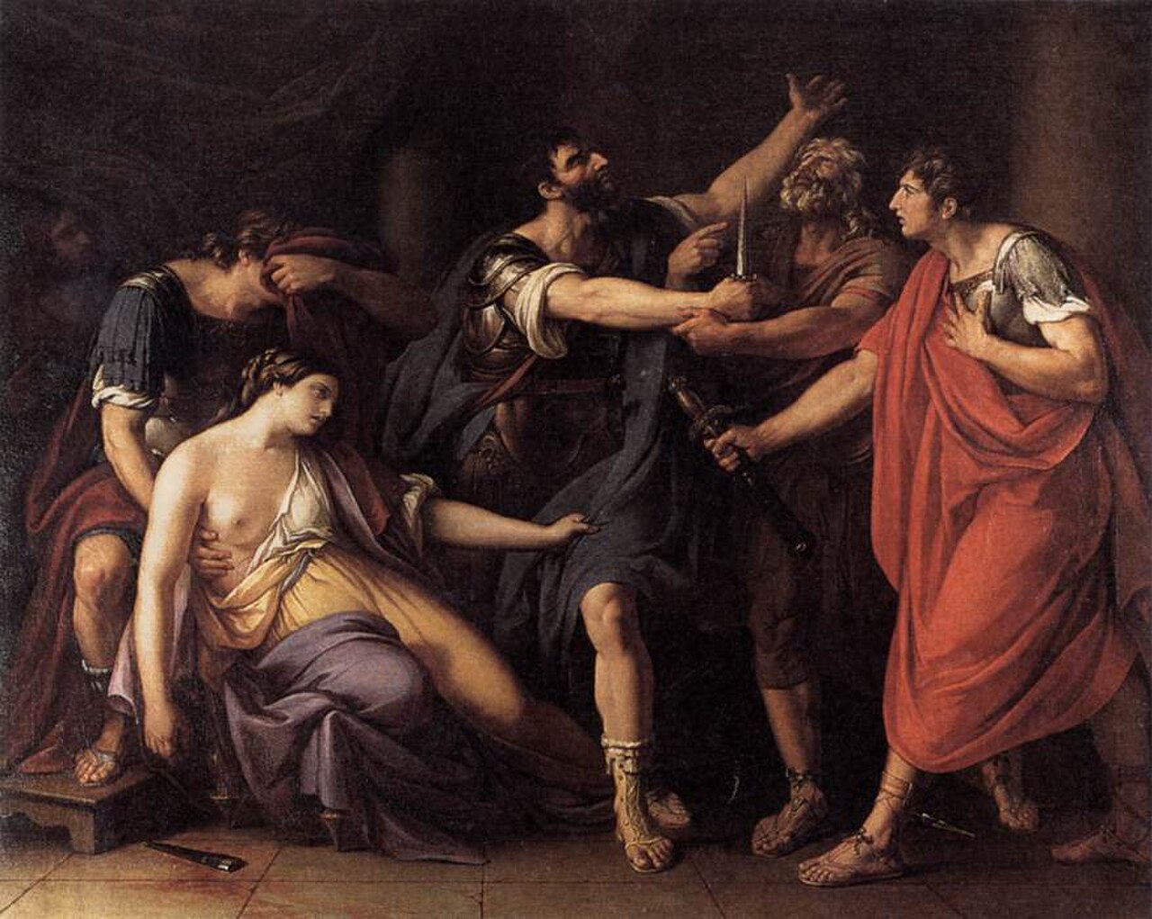 بررسی تابلو سوگند بروتوس (The Oath of Brutus)